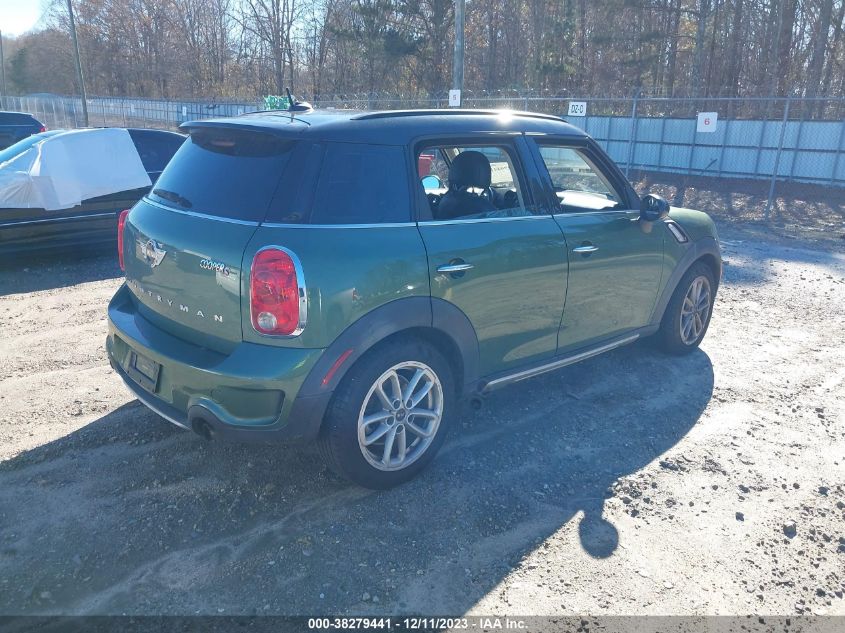 2016 MINI COUNTRYMAN COOPER S WMWZC3C59GWT10708