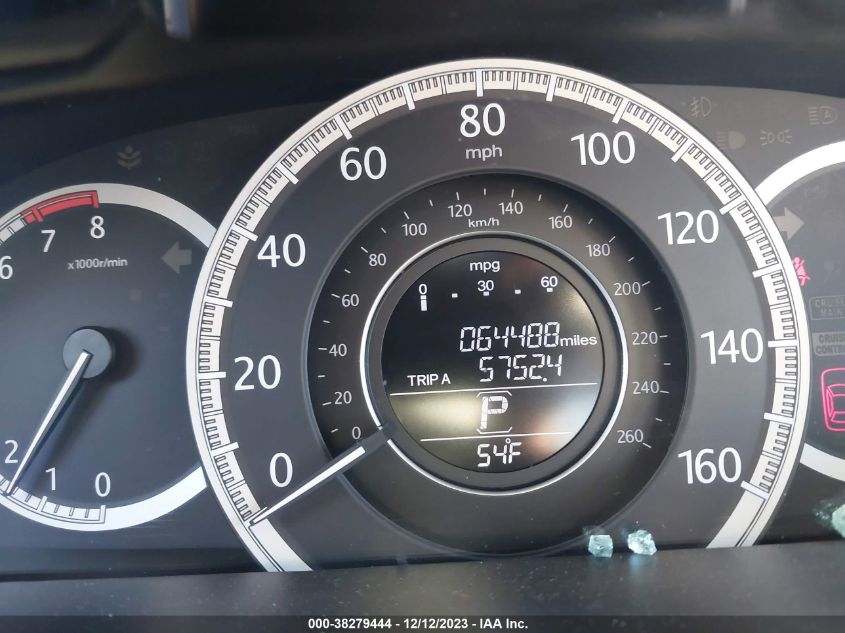 2014 HONDA ACCORD EXL - 1HGCR2F82EA062370