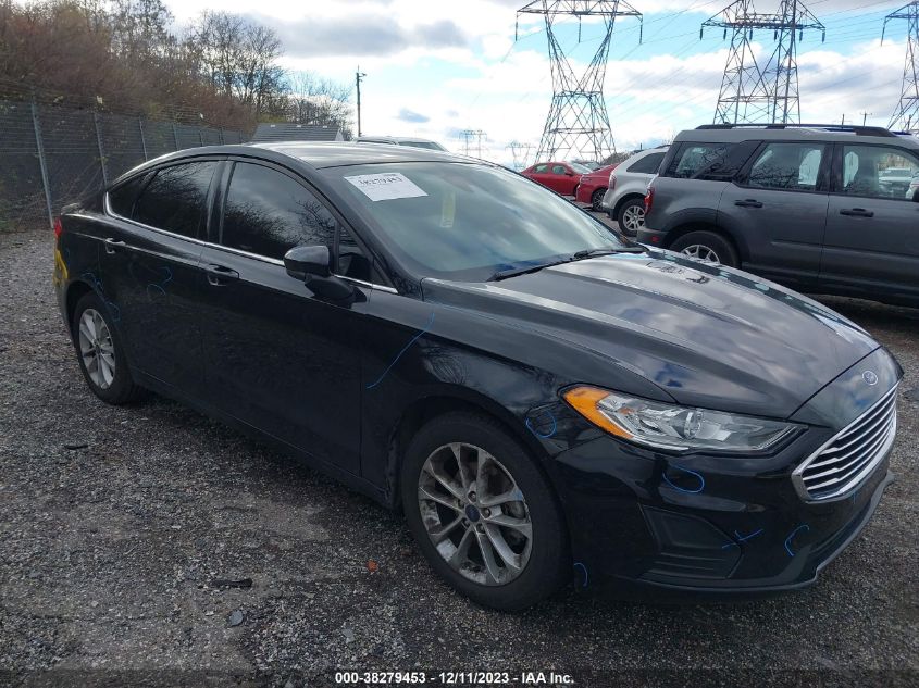 2019 FORD FUSION SE - 3FA6P0HD9KR158780