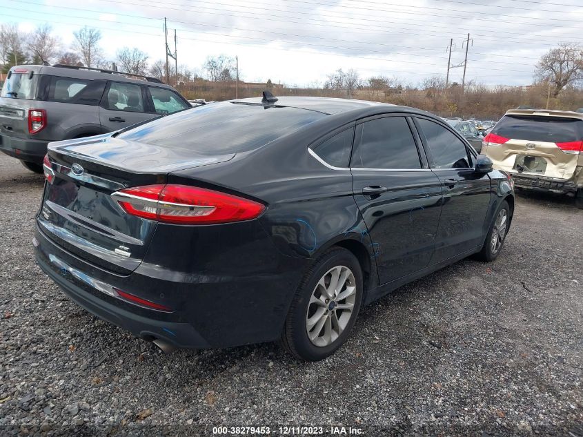 2019 FORD FUSION SE - 3FA6P0HD9KR158780