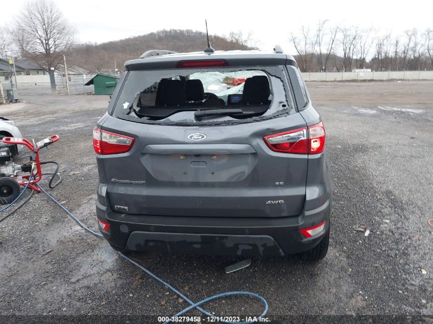 2021 FORD ECOSPORT SE - MAJ6S3GL3MC437071