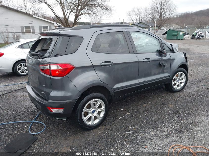 2021 FORD ECOSPORT SE - MAJ6S3GL3MC437071