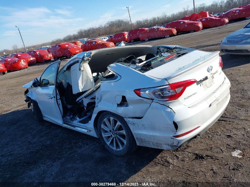 2015 HYUNDAI SONATA 2.4L SPORT - 5NPE34AF7FH230749