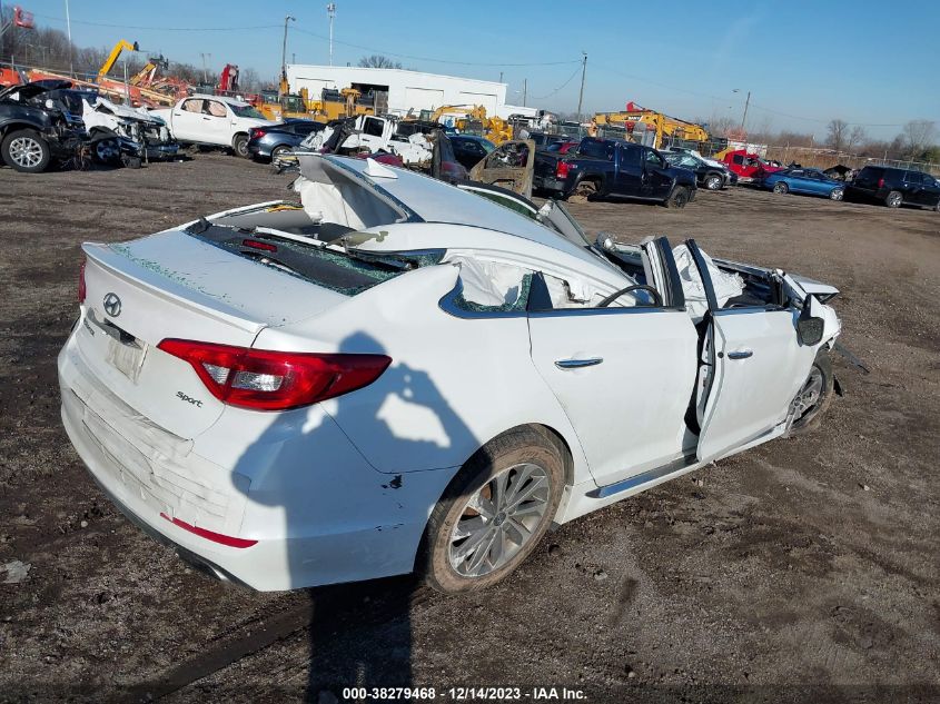 2015 HYUNDAI SONATA 2.4L SPORT - 5NPE34AF7FH230749