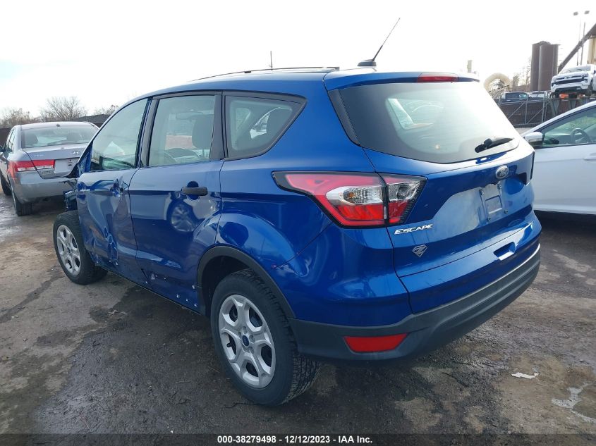 2017 FORD ESCAPE S - 1FMCU0F75HUB79108