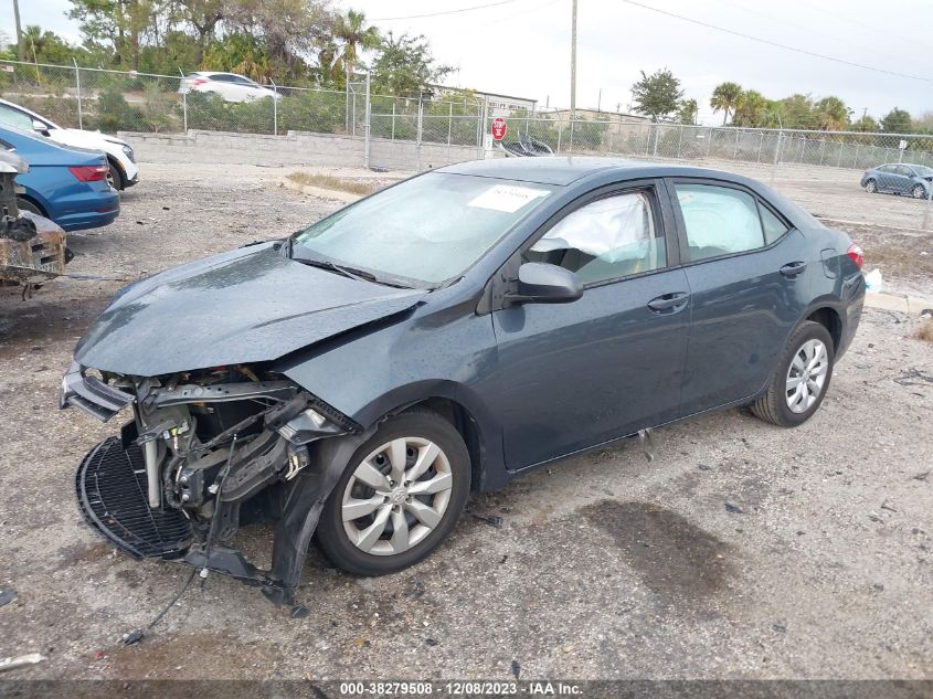 2015 TOYOTA COROLLA L/LE/LE PLS/PRM/S/S PLS - 2T1BURHE3FC349122