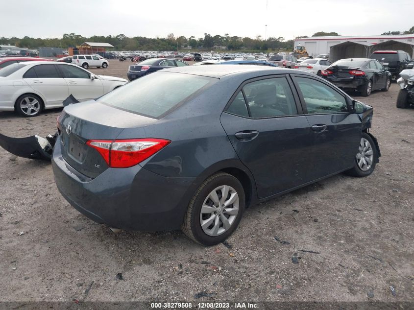 2015 TOYOTA COROLLA L/LE/LE PLS/PRM/S/S PLS - 2T1BURHE3FC349122