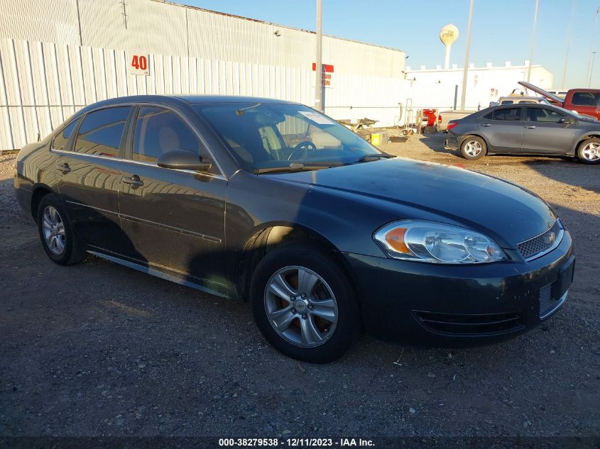 2013 CHEVROLET IMPALA LS - 2G1WF5E39D1259694