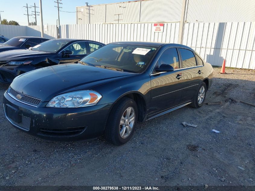 2013 CHEVROLET IMPALA LS - 2G1WF5E39D1259694
