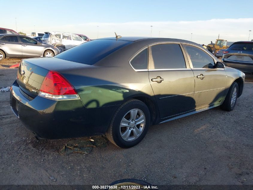2013 CHEVROLET IMPALA LS - 2G1WF5E39D1259694