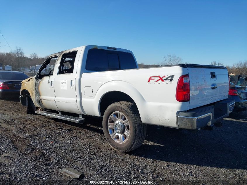 2013 FORD SUPER DUTY F-250 SRW LARIAT - 1FT7W2B68DEA00136
