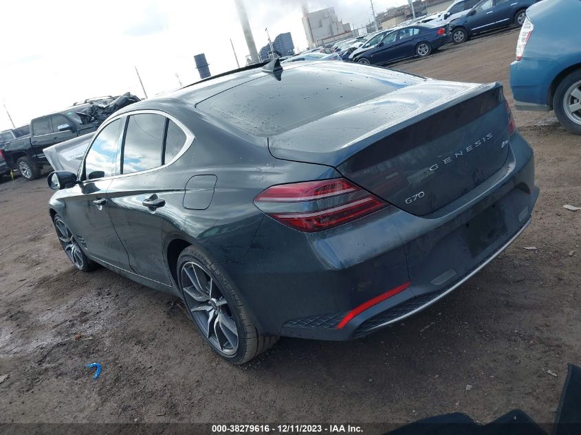 2022 GENESIS G70 2.0T - KMTG34TA6NU088765