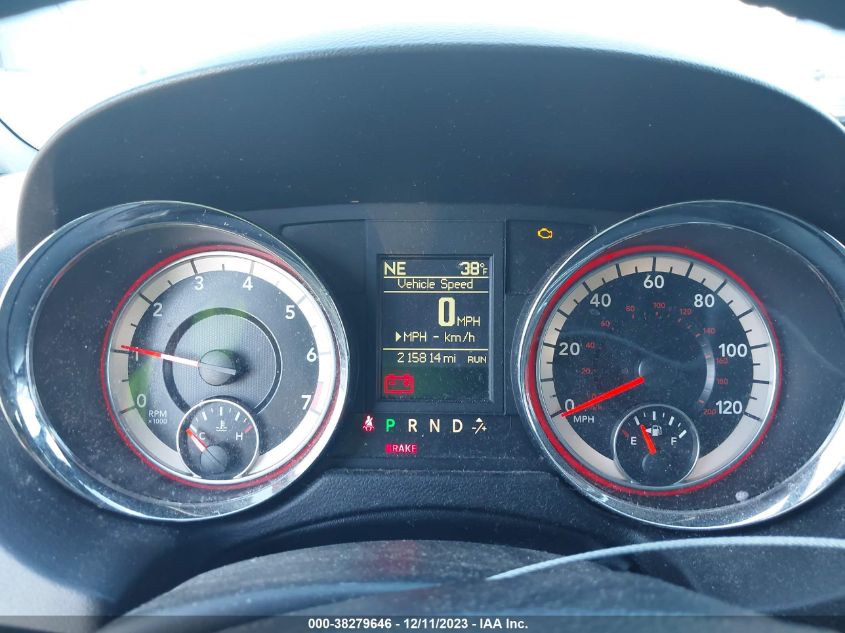 2016 DODGE GRAND CARAVAN R/T - 2C4RDGEG8GR277957