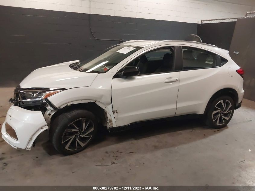 VIN 3CZRU6H1XLM703841 2020 HONDA HR-V SPORT