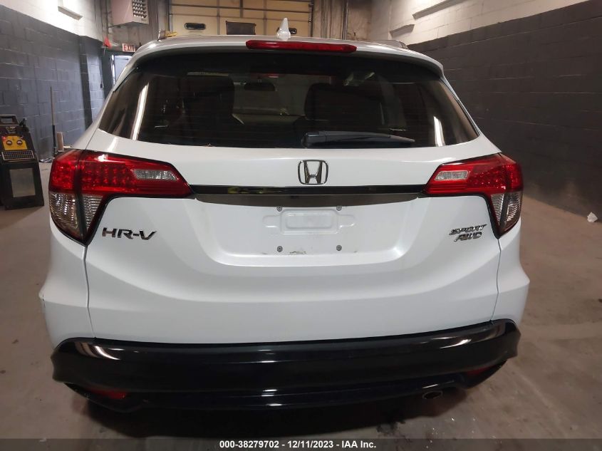 VIN 3CZRU6H1XLM703841 2020 HONDA HR-V SPORT