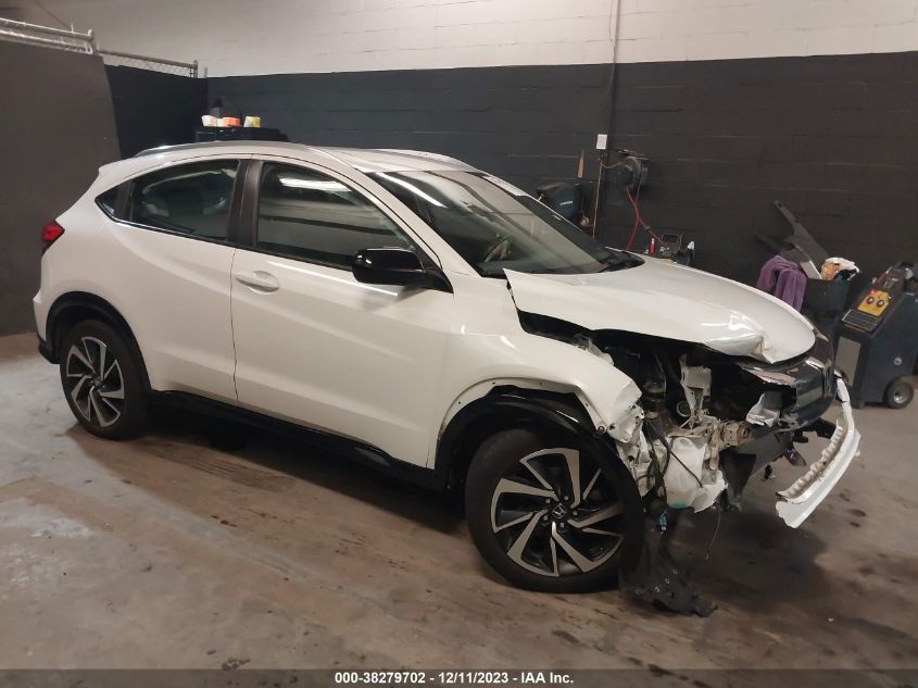 VIN 3CZRU6H1XLM703841 2020 HONDA HR-V SPORT