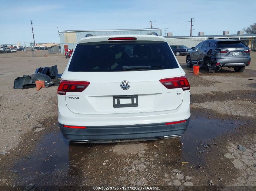 2018 VOLKSWAGEN TIGUAN 2.0T S - 3VV1B7AX8JM102939