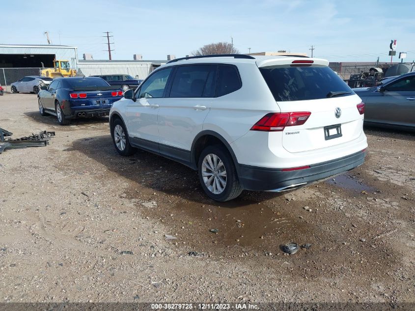 2018 VOLKSWAGEN TIGUAN 2.0T S - 3VV1B7AX8JM102939