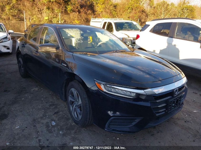 2019 HONDA INSIGHT EX - 19XZE4F5XKE010015
