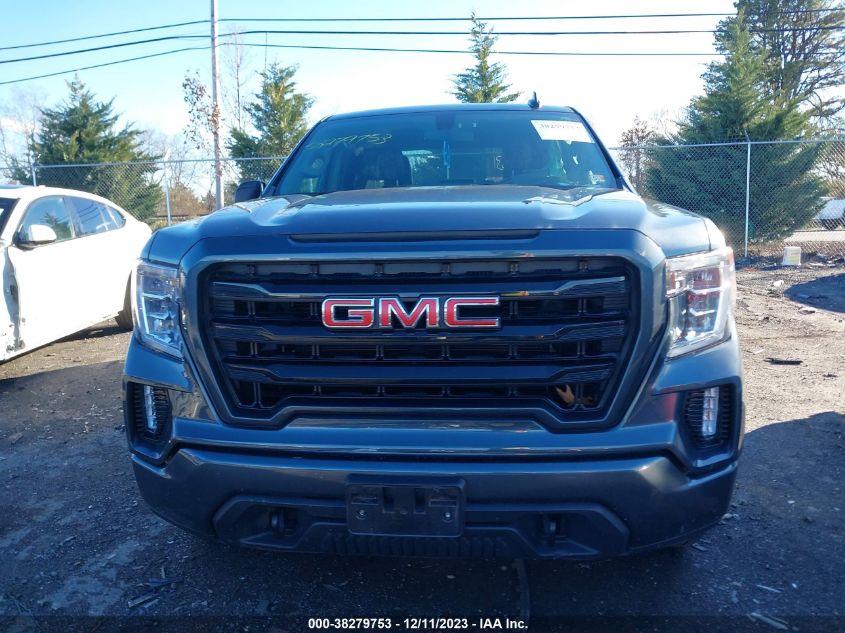 2021 GMC SIERRA 1500 4WD DOUBLE CAB STANDARD BOX ELEVATION - 1GTR9CED6MZ309323