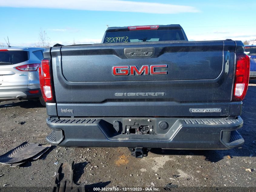 2021 GMC SIERRA 1500 4WD DOUBLE CAB STANDARD BOX ELEVATION - 1GTR9CED6MZ309323