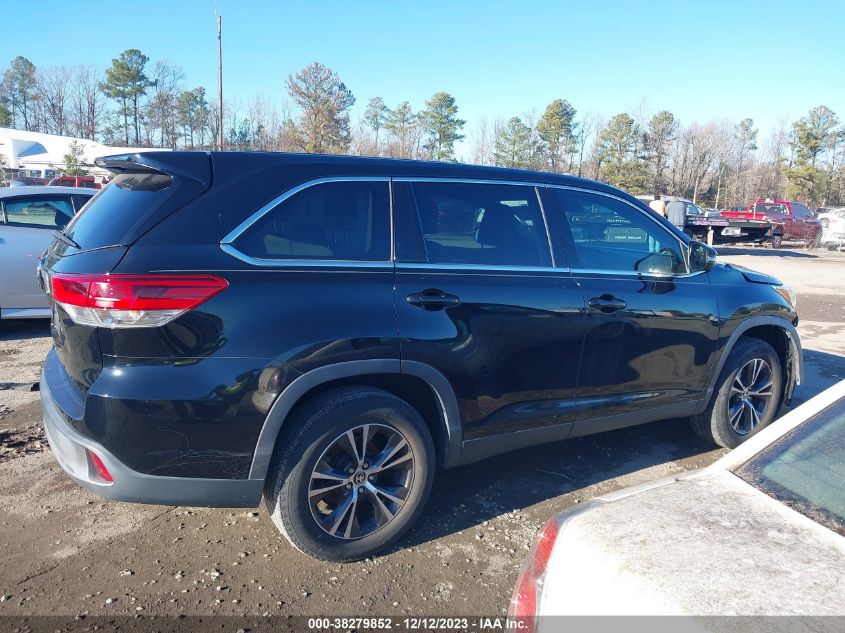 2019 TOYOTA HIGHLANDER LE - 5TDZARFH3KS060165