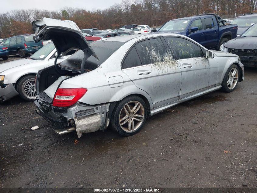2013 MERCEDES-BENZ C-CLASS C 300 LUXURY/C 300 SPORT WDDGF8AB9DR295358