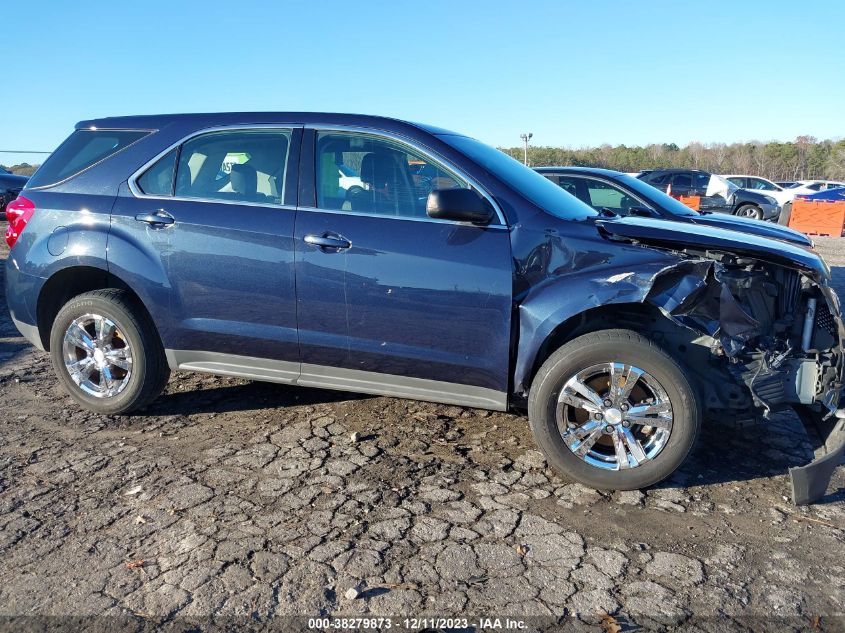 2015 CHEVROLET EQUINOX LS - 2GNALAEK3F6113542