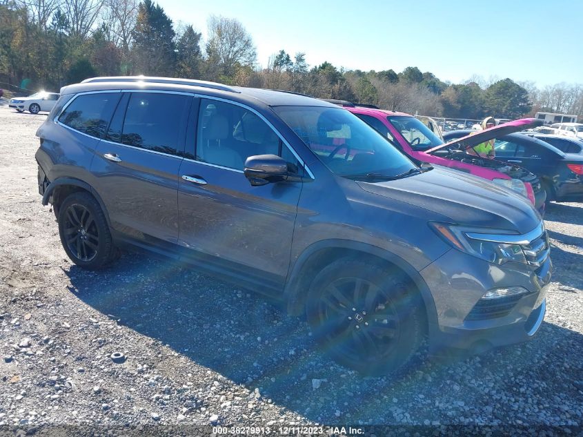 2017 HONDA PILOT TOURING - 5FNYF5H96HB036385