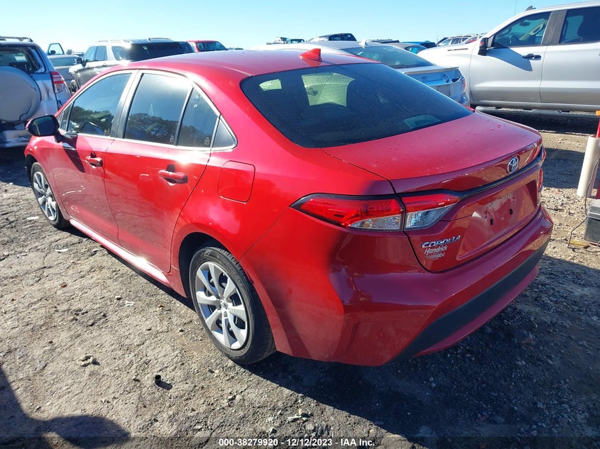 VIN JTDEPRAE4LJ002297 2020 TOYOTA COROLLA LE