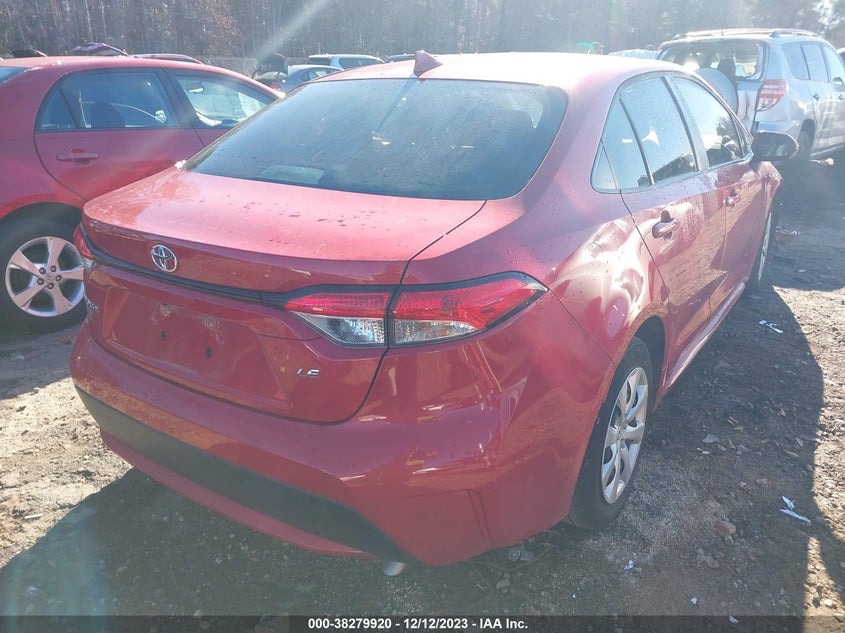 VIN JTDEPRAE4LJ002297 2020 TOYOTA COROLLA LE