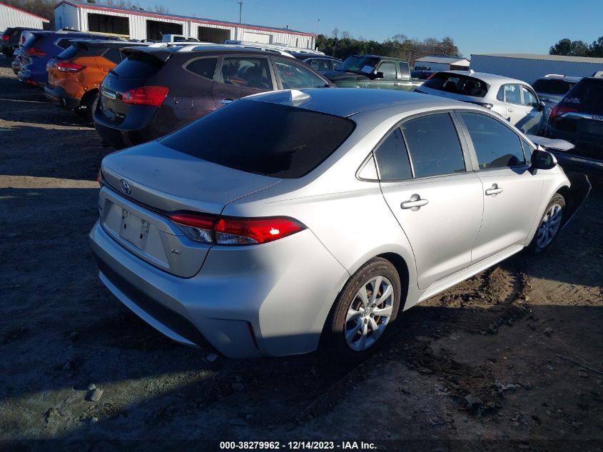 2020 TOYOTA COROLLA LE - JTDEPRAE4LJ018614