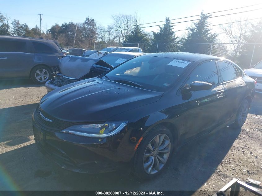2016 CHRYSLER 200 S - 1C3CCCBB1GN157459