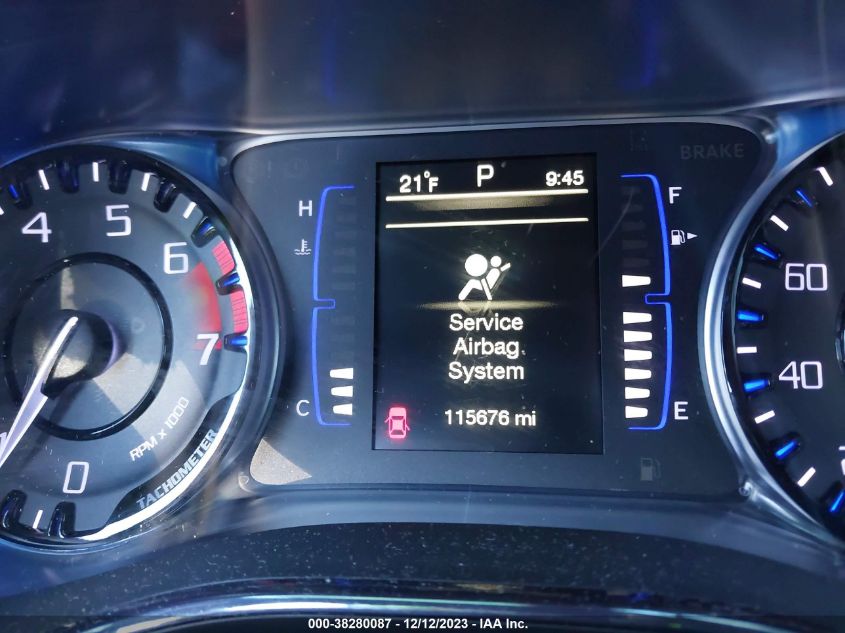 2016 CHRYSLER 200 S - 1C3CCCBB1GN157459