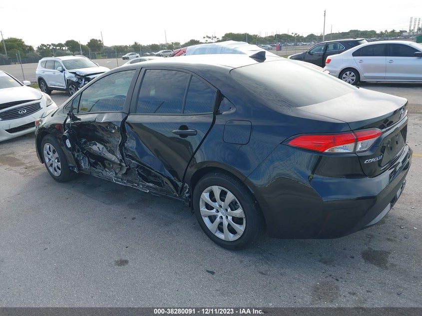 VIN 5YFEPMAEXNP369044 2022 TOYOTA COROLLA LE