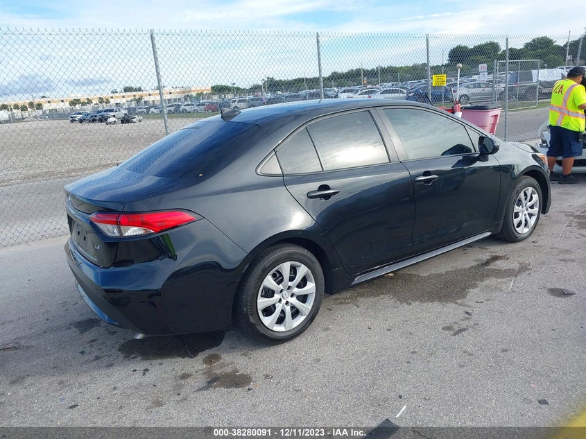 VIN 5YFEPMAEXNP369044 2022 TOYOTA COROLLA LE