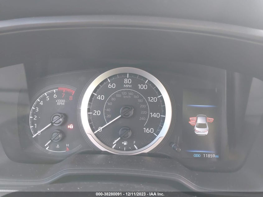VIN 5YFEPMAEXNP369044 2022 TOYOTA COROLLA LE