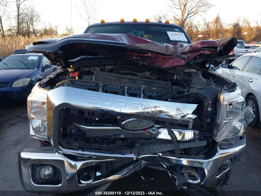 2013 FORD SUPER DUTY F-250 SRW LARIAT - 1FT7W2B68DEA14831
