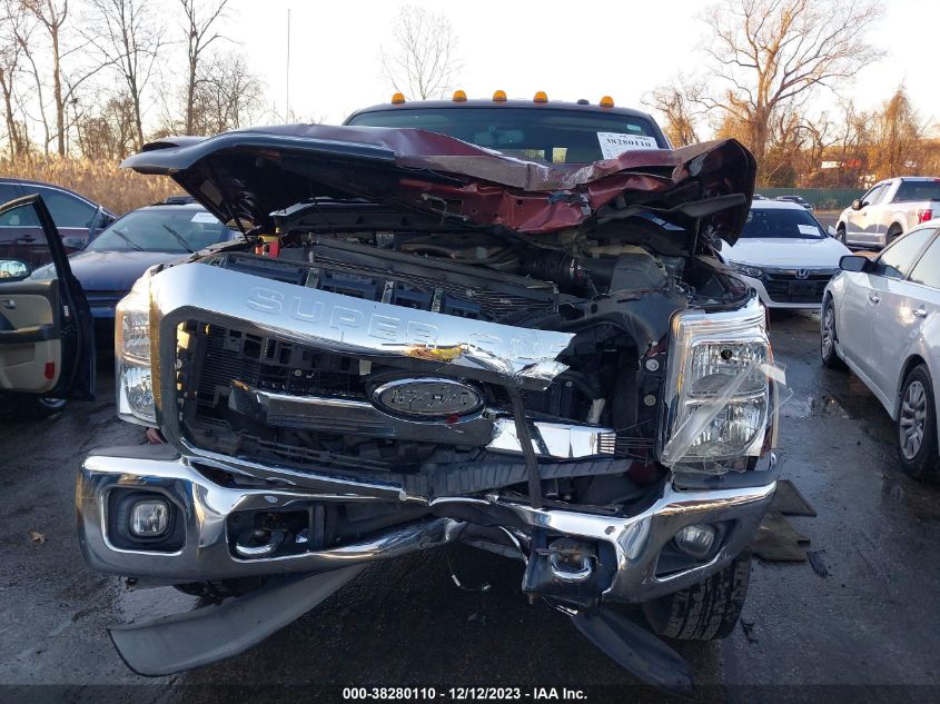 2013 FORD SUPER DUTY F-250 SRW LARIAT - 1FT7W2B68DEA14831