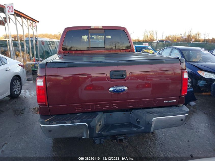 2013 FORD SUPER DUTY F-250 SRW LARIAT - 1FT7W2B68DEA14831