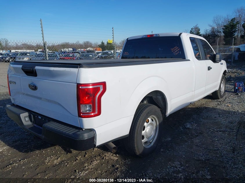 VIN 1FTEX1CF6HKD38896 2017 FORD F-150 XL