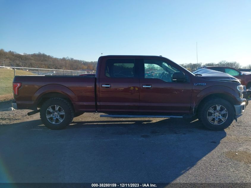 2017 FORD F-150 XLT - 1FTEW1CF6HKC02349