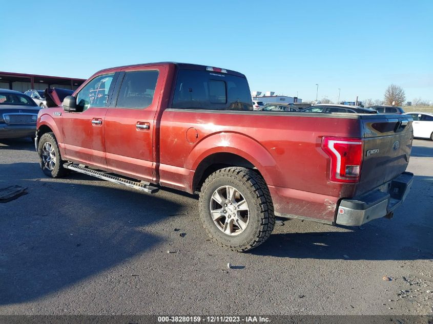 2017 FORD F-150 XLT - 1FTEW1CF6HKC02349