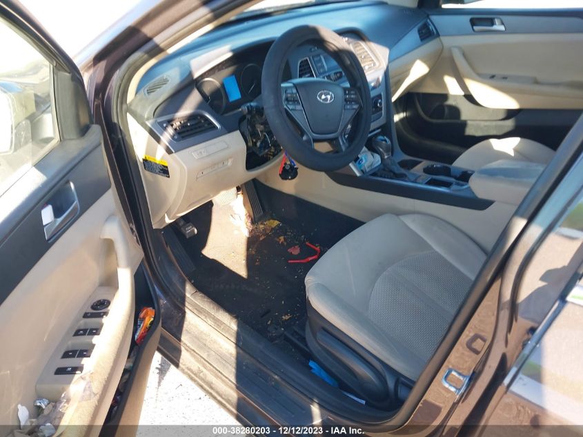 2016 HYUNDAI SONATA 2.4L - 5NPE24AF2GH418082