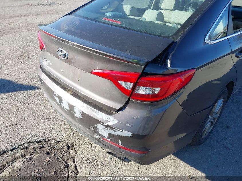 2016 HYUNDAI SONATA 2.4L - 5NPE24AF2GH418082