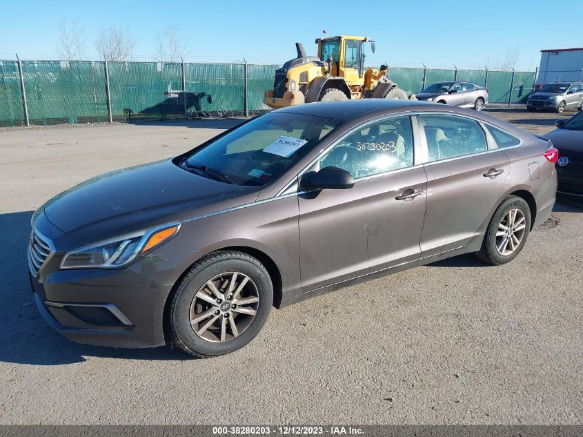 2016 HYUNDAI SONATA 2.4L - 5NPE24AF2GH418082