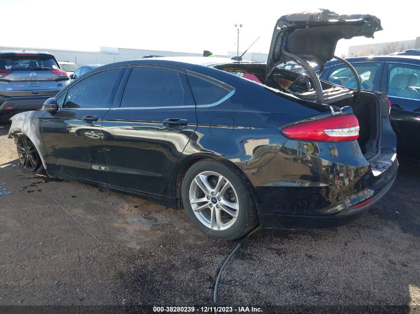 2018 FORD FUSION SE - 3FA6P0HD5JR189992