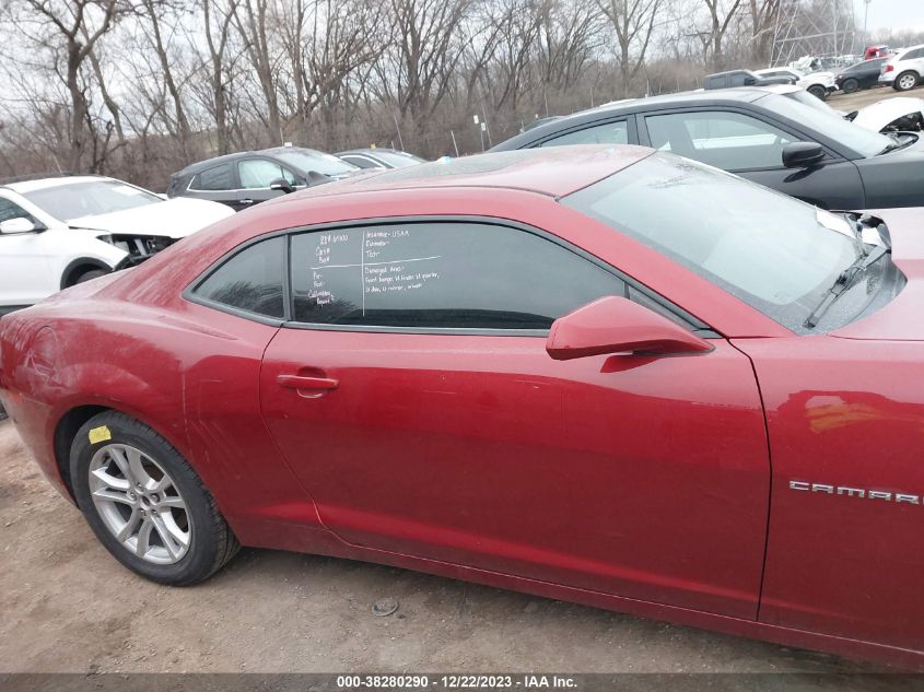 2015 CHEVROLET CAMARO LT - 2G1FD1E35F9209183