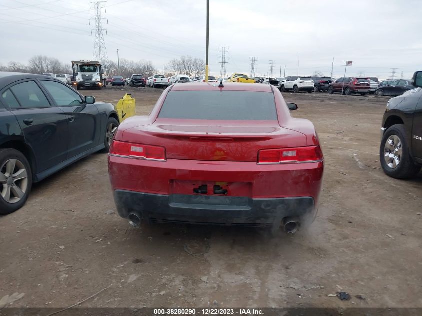 2015 CHEVROLET CAMARO LT - 2G1FD1E35F9209183