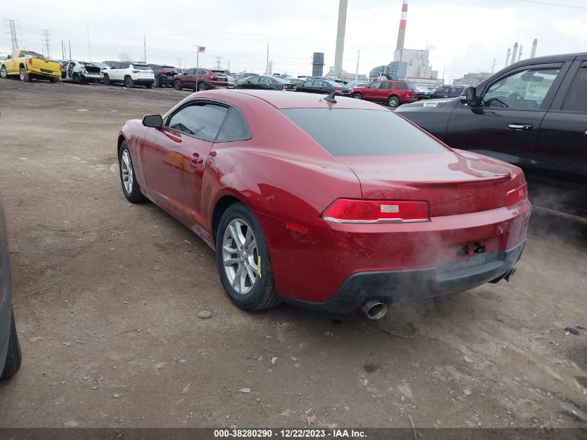 2015 CHEVROLET CAMARO LT - 2G1FD1E35F9209183